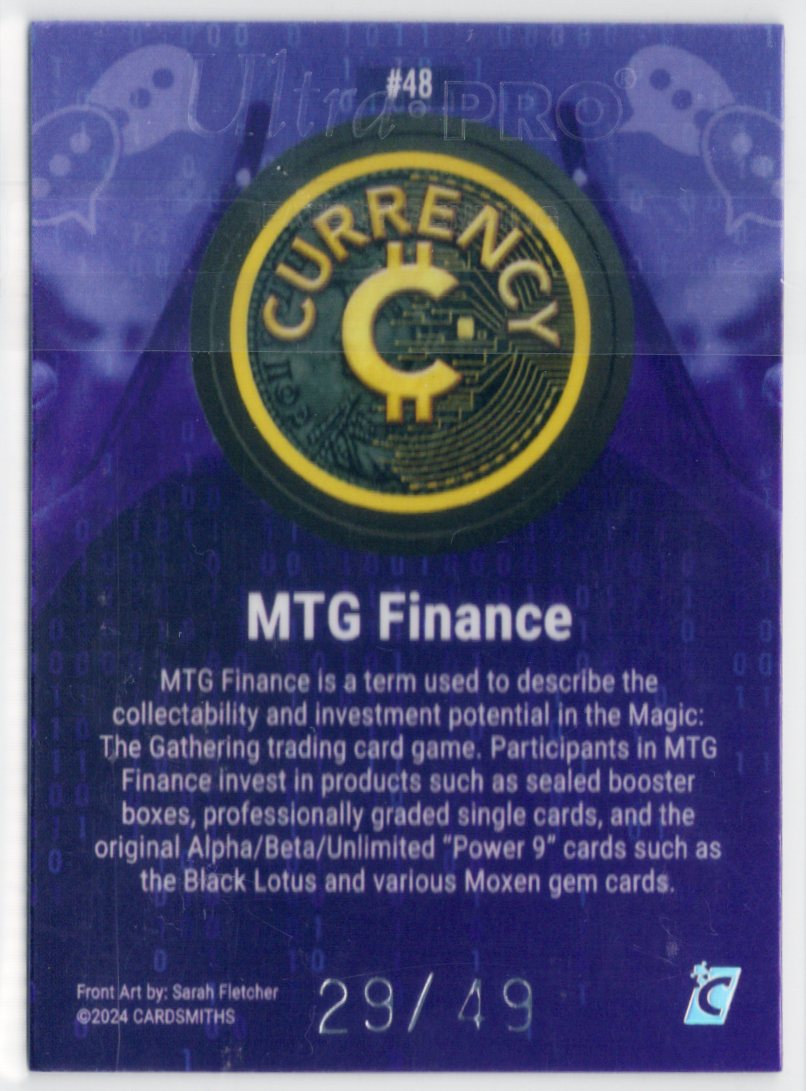 Cardsmiths Series 3 – MTG Finance #48 – Amethyst 29/49