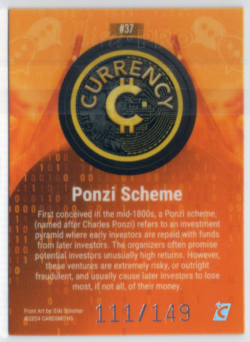 Cardsmiths Series 3 – Ponzi Scheme #37 – Beryl 111/149