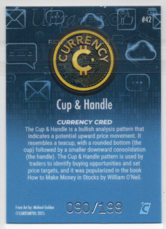 Cardsmiths Series 5 – Cup & Handle #42 – Blue Topaz Refractor 090/199