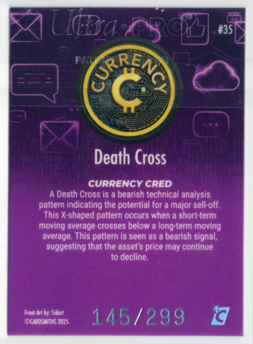2025 Cardsmiths Series 5 – Death Cross #35 – Tanzanite Gemstone 145/299