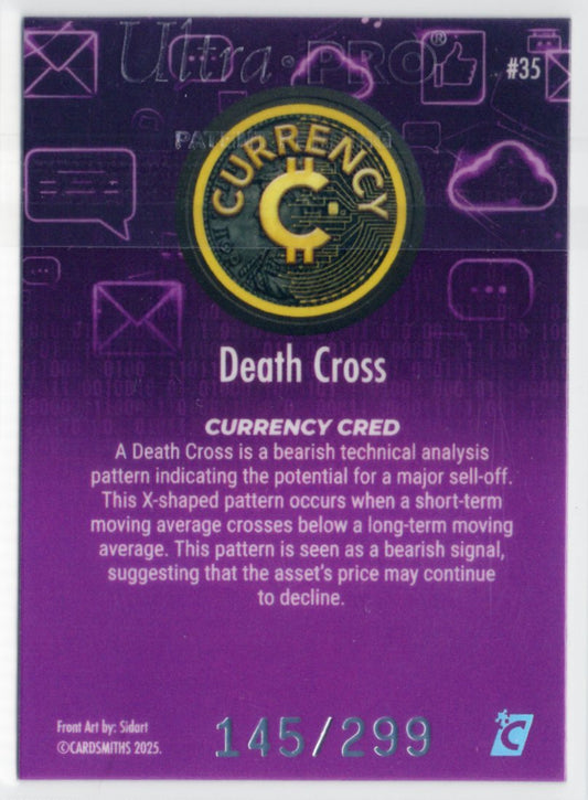 2025 Cardsmiths Series 5 – Death Cross #35 – Tanzanite Gemstone 145/299