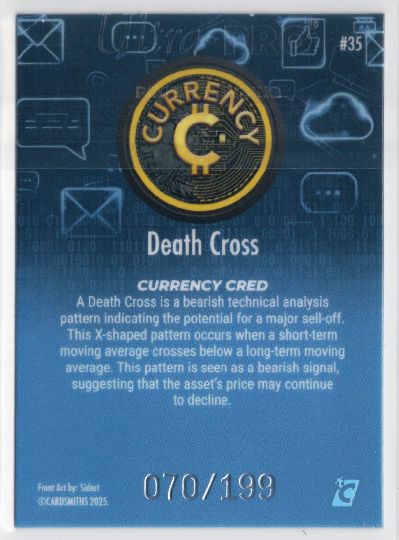 2025 Cardsmiths Series 5 – Death Cross #35 – Blue Topaz 070/199