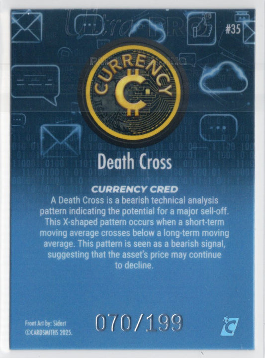 2025 Cardsmiths Series 5 – Death Cross #35 – Blue Topaz 070/199