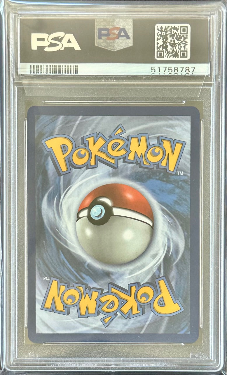 2018 Pokémon Sun & Moon Celestial Storm #177a FA/Rayquaza GX – Hidden Fates Premium Collection – PSA 10