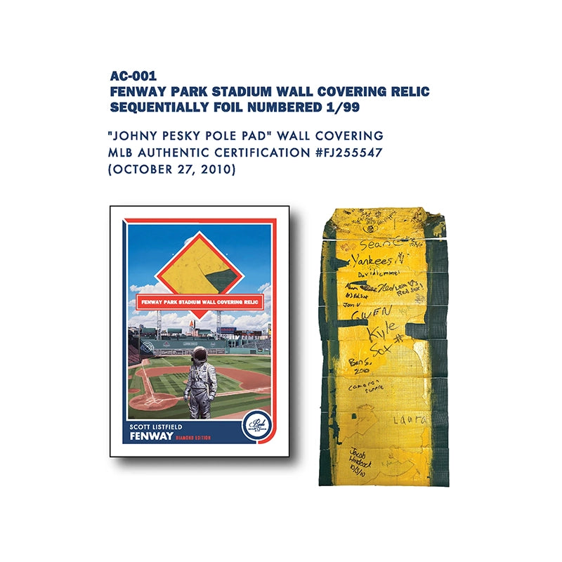 Scott Listfield "Fenway" Diamond Edition Trading Card