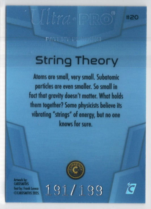 Cardsmiths Space – Galactic Edition – String Theory #20 – Blue Topaz 191/199