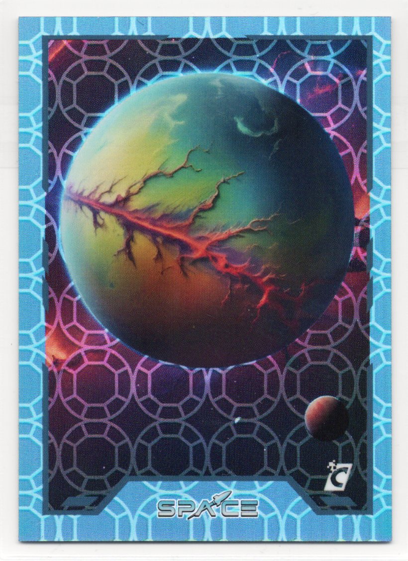 Cardsmiths Space – Galactic Edition – Exoplanet #42 – Blue Topaz 141/199