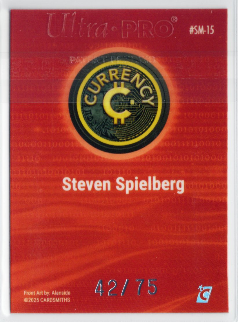 2025 Cardsmiths Summer Series – Steven Spielberg - Garnet 42/75