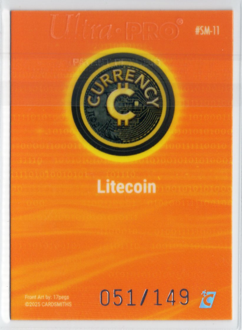 2025 Cardsmiths Summer Series – Litecoin - Beryl 051/149