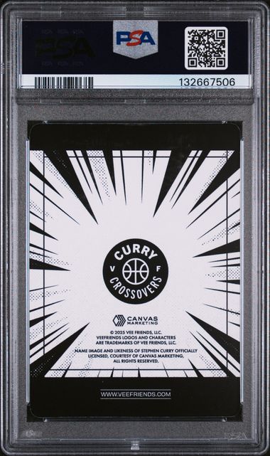 2025 VeeFriends Super Stickers Manga – Curry / Notorious Ninja – Curry Crossovers – PSA 6