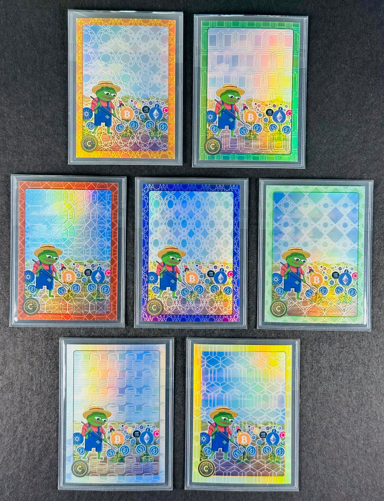 Cardsmiths Series 4 – Yield Farming #17 – Mini Bow (Beryl / Garnet / Emerald / Jade / Silver / Amethyst / Citrine)