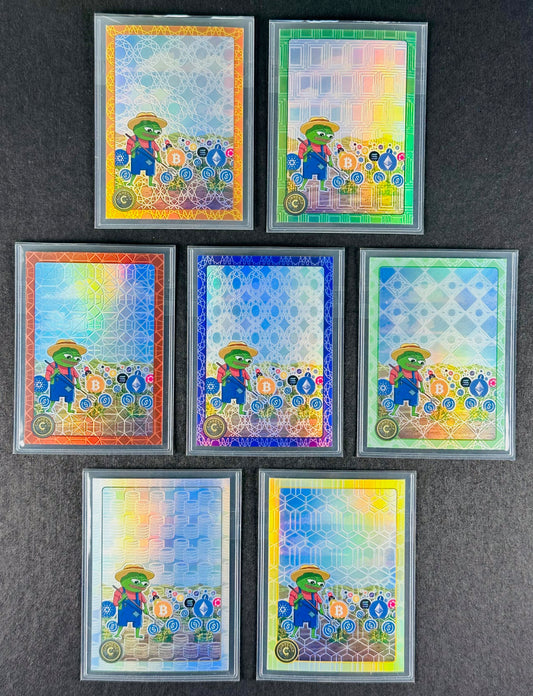 Cardsmiths Series 4 – Yield Farming #17 – Mini Bow (Beryl / Garnet / Emerald / Jade / Silver / Amethyst / Citrine)