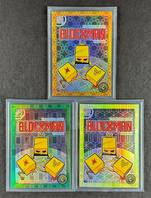 Cardsmiths Series 4 – Orphan Block #10 – Emerald 25/99, Citrine 02/40, Beryl 119/149 (3-Card Bundle)