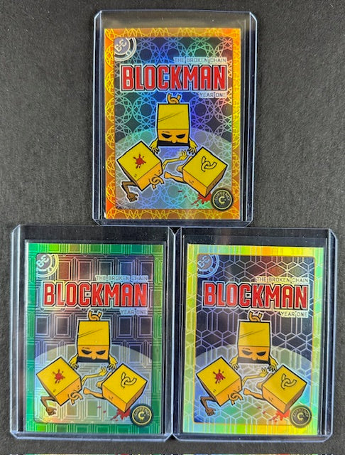 Cardsmiths Series 4 – Orphan Block #10 – Emerald 39/99, Citrine 25/40, Beryl 073/149 (3-Card Bundle)