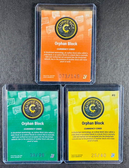 Cardsmiths Series 4 – Orphan Block #10 – Emerald 39/99, Citrine 25/40, Beryl 073/149 (3-Card Bundle)