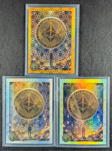 Cardsmiths Series 4 – Ethereum #2 – Silver 06/50, Citrine 12/40, Beryl 044/149 (3-Card Bundle)