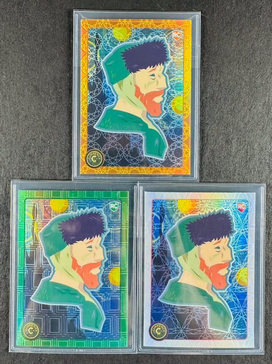 Cardsmiths Series 4 – Vincent van Gogh #16-SP – 3-Card Bundle (Beryl 128/149, Emerald 08/99, Opal 25/45)