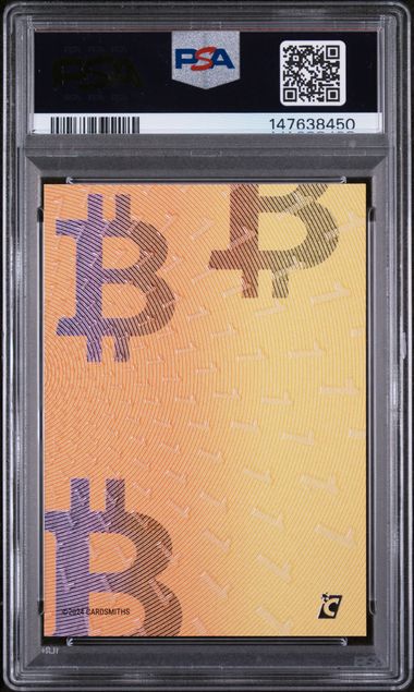 2024 Cardsmiths Currency Series 4 Satoshi Nakamoto Cold Foil PSA 9