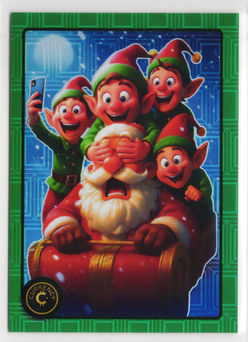 2025 Cardsmiths Holiday Series – Elves #9 – Emerald 72/99
