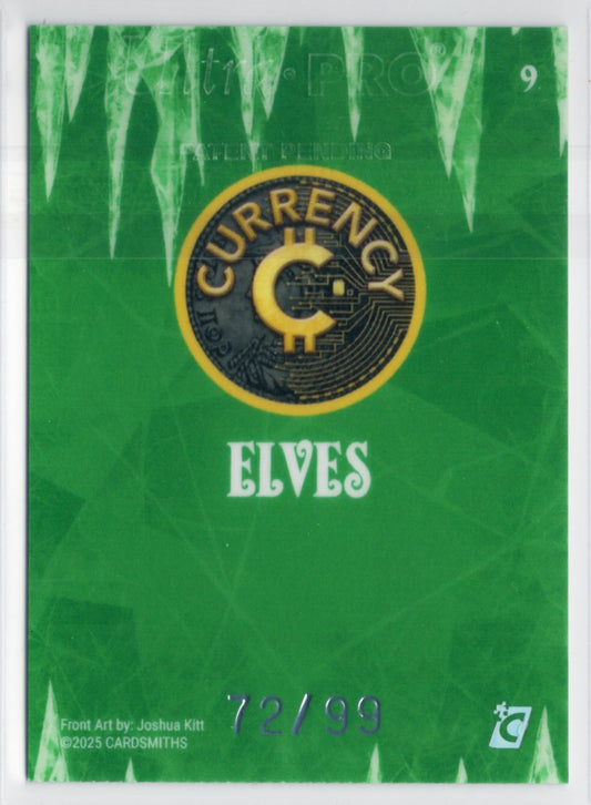 2025 Cardsmiths Holiday Series – Elves #9 – Emerald 72/99