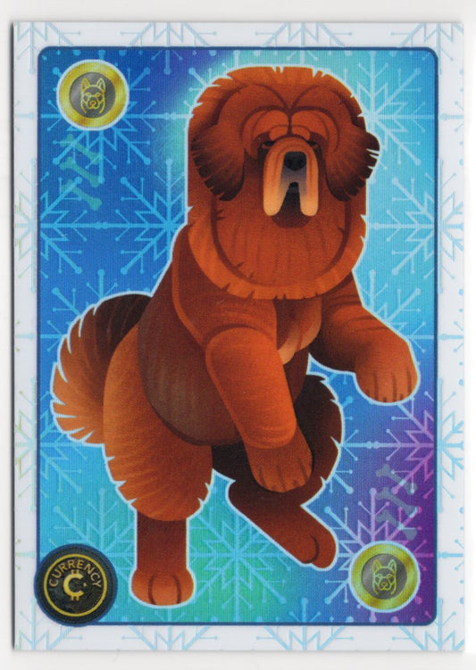 Cardsmiths Holiday Series 5 - Tibetan Mastiff - Snowflake 01/03 Alpha