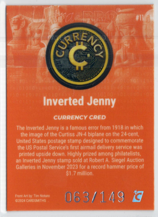 Cardsmiths Series 4 – Inverted Jenny #11 – Beryl 063/149