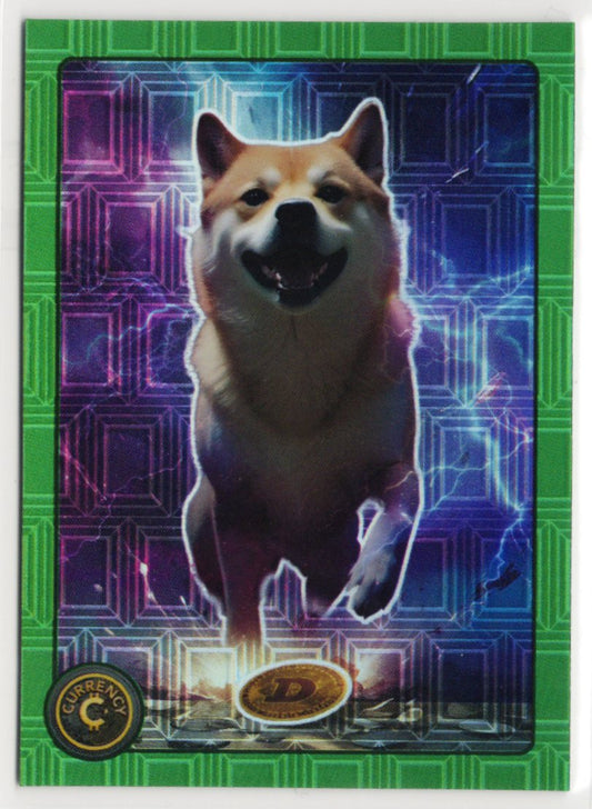 Cardsmiths Series 4 – Dogecoin #66 – Emerald 57/99