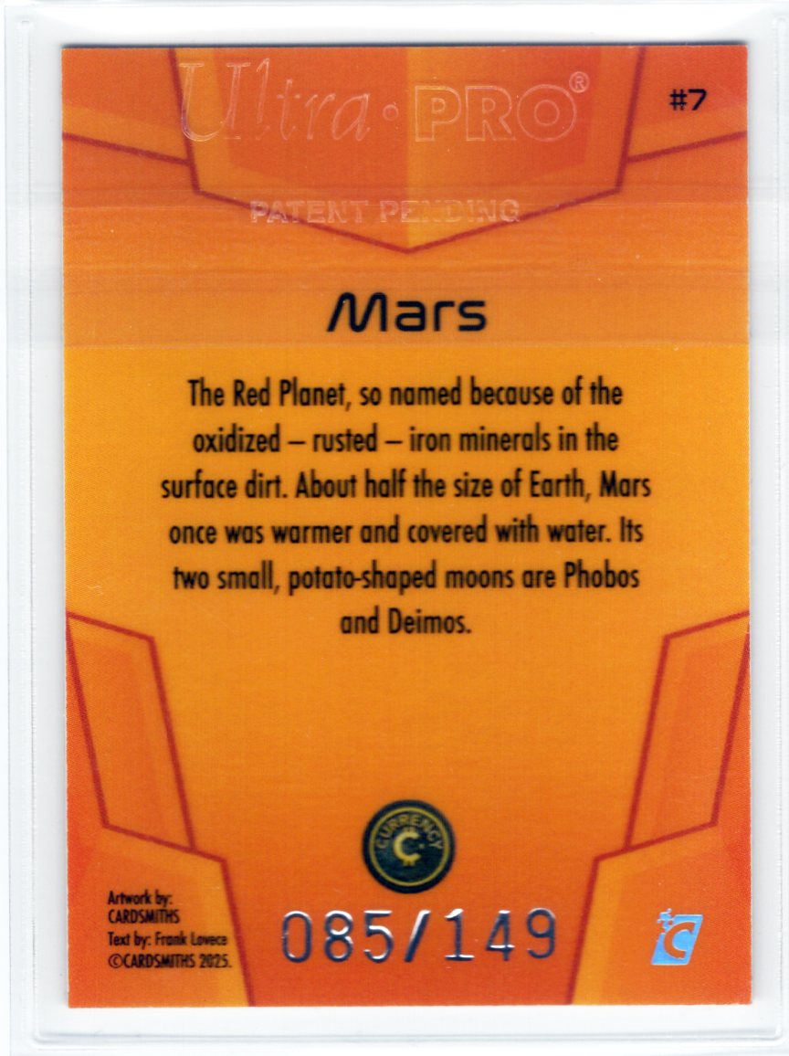 Cardsmiths Space – Galactic Edition – Mars #7 – Beryl 085/149