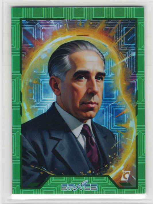 Cardsmiths Space – Galactic Edition – Niels Bohr #46 – Emerald 65/99