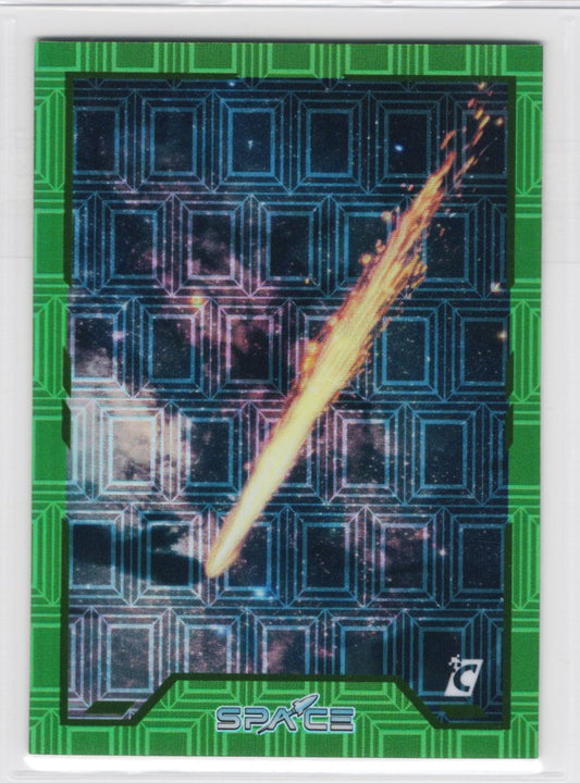 Cardsmiths Space – Galactic Edition – Halley’s Comet #61 – Emerald 90/99
