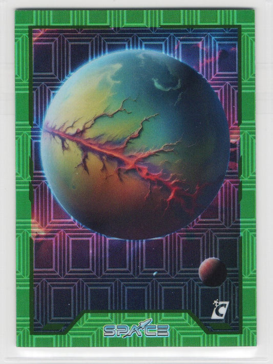 Cardsmiths Space – Galactic Edition – Exoplanet #42 – Emerald 24/99