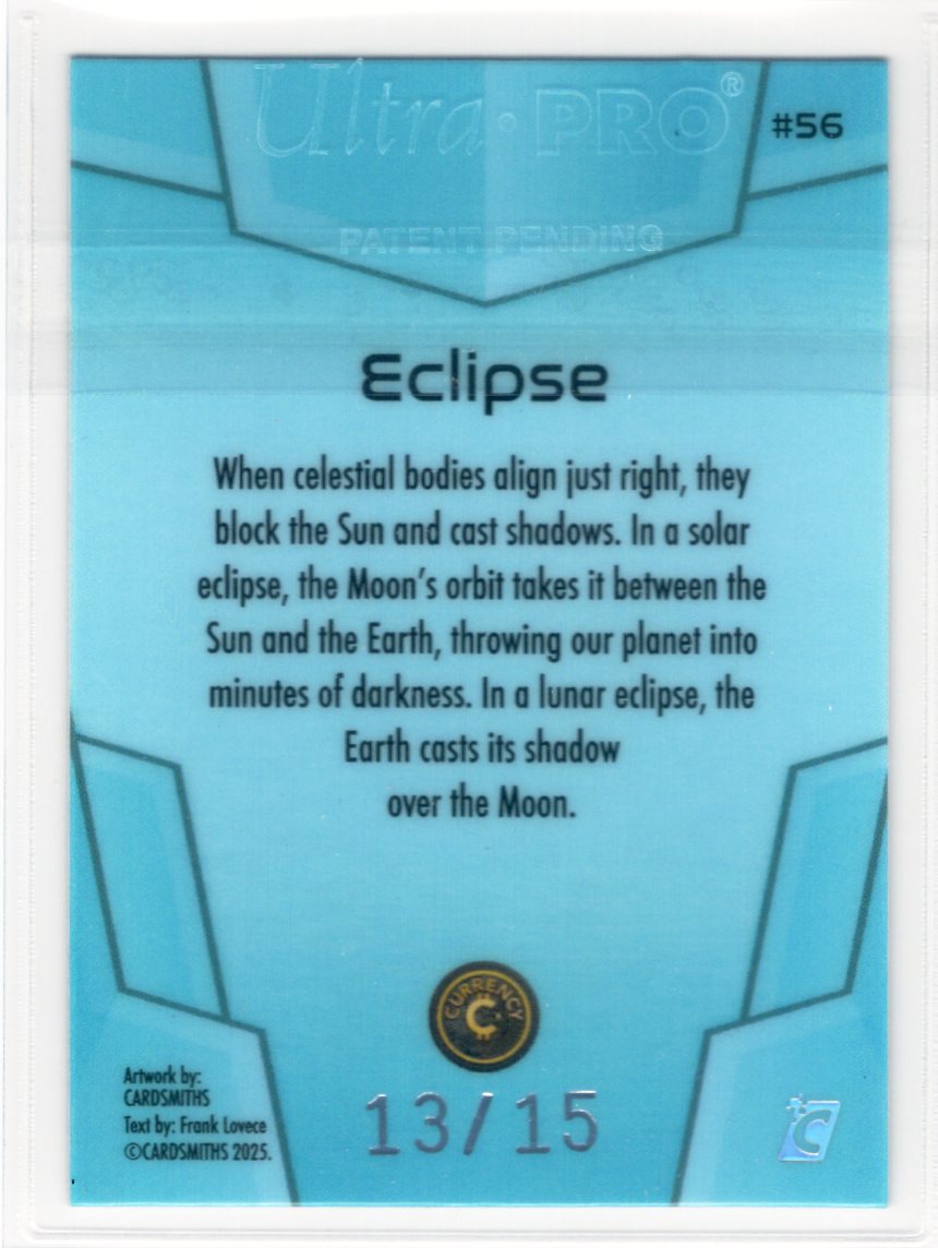 Cardsmiths Space – Galactic Edition – Eclipse #56 – Aquamarine 13/15