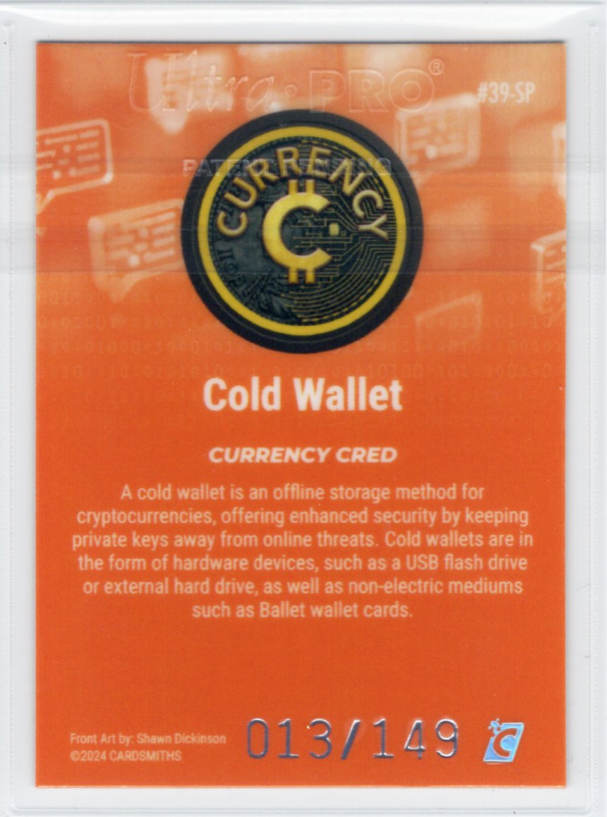 Cardsmiths Series 4 – Cold Wallet #39-SP – Beryl 013/149