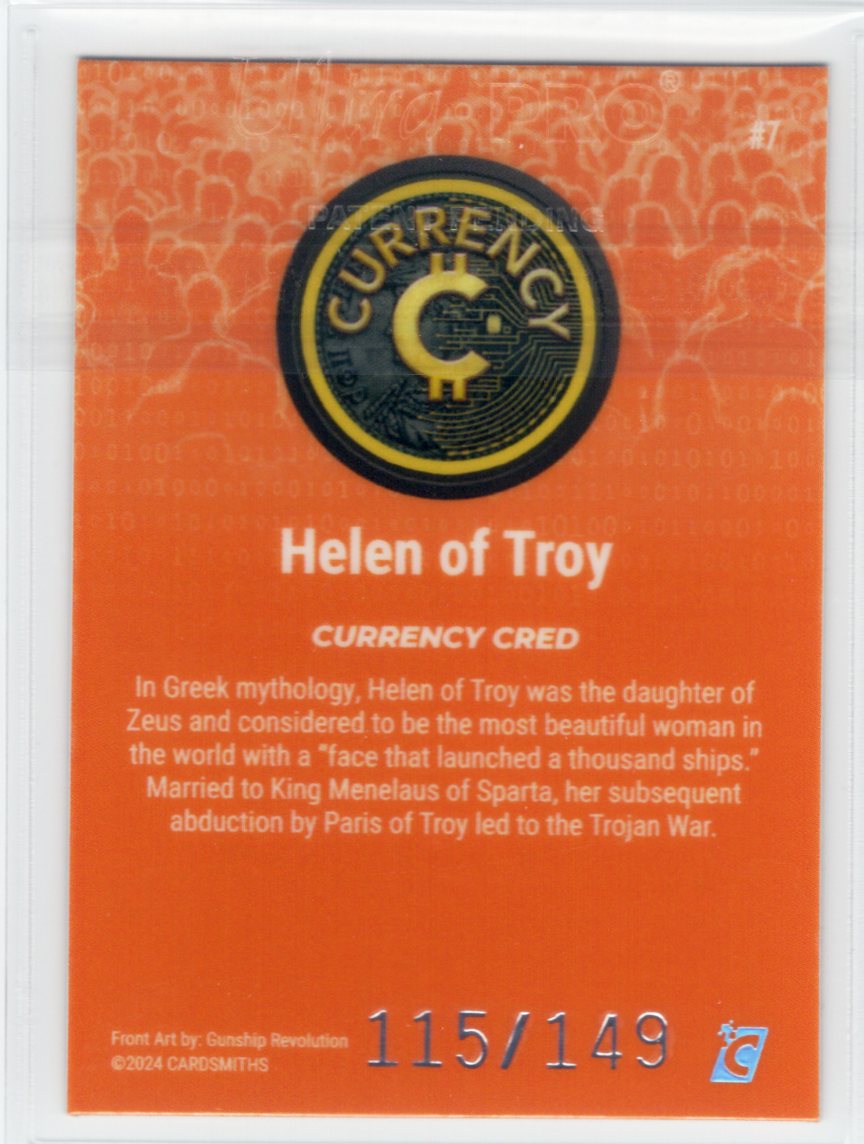 Cardsmiths Series 4 – Helen of Troy #7 – Beryl 115/149
