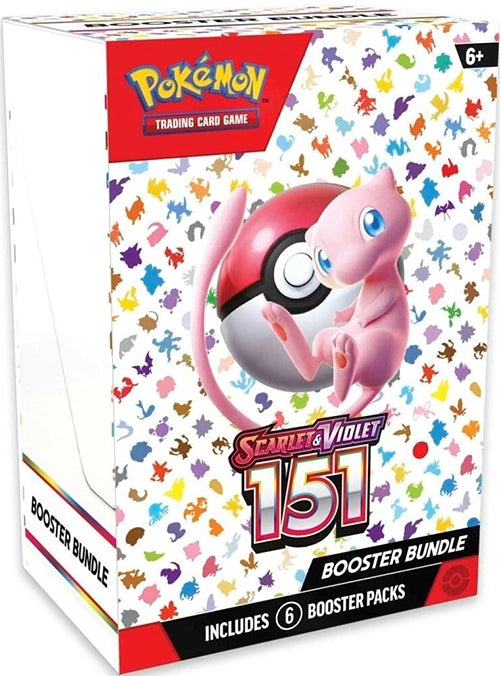 Pokémon TCG: Scarlet & Violet – 151 Booster Bundle (6 Booster Packs)