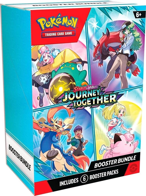 Pokémon TCG: Scarlet & Violet – Journey Together Booster Bundle (6 Booster Packs)