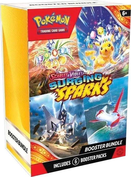 Pokémon TCG: Scarlet & Violet — Surging Sparks Booster Bundle (6 Pack)