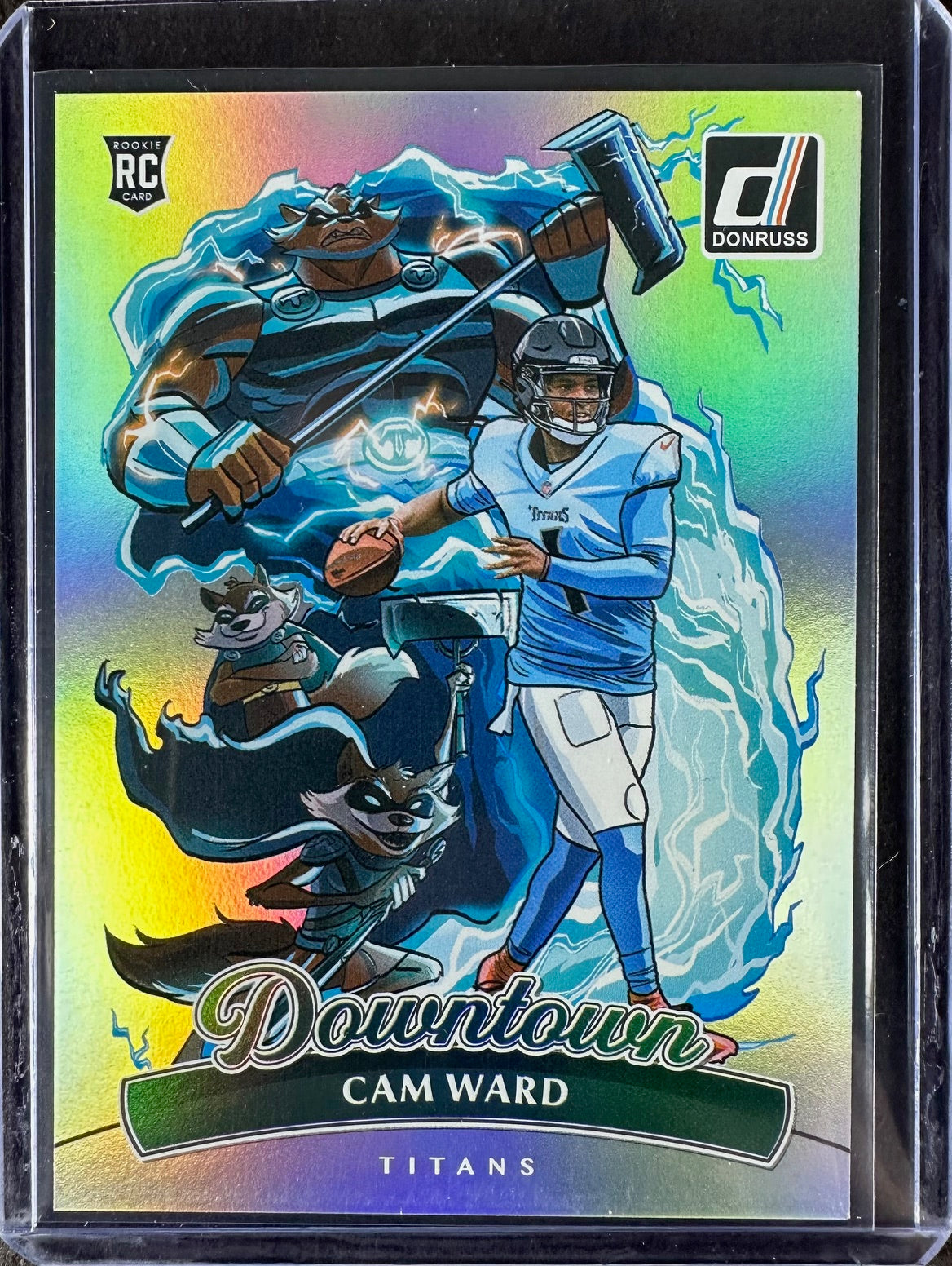 2025 Panini Donruss Cam Ward Rookie Downtown SSP (RC)