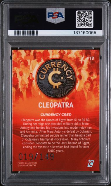 2023 Cardsmiths Series 2 – Cleopatra #18 – Beryl 019/149 – PSA 9