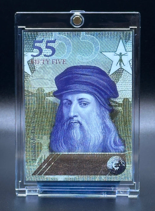 Cardsmiths Space – Galactic Edition – #55 Leonardo Da Vinci Cold Foil