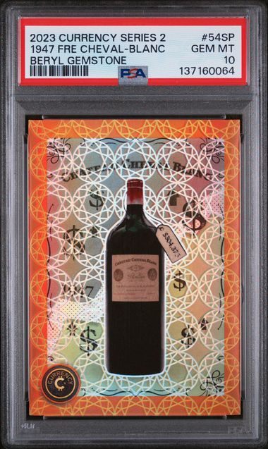 2023 Cardsmiths Series 2 – 1947 French Cheval-Blanc #54SP – Beryl Gemstone 011/149 – PSA 10