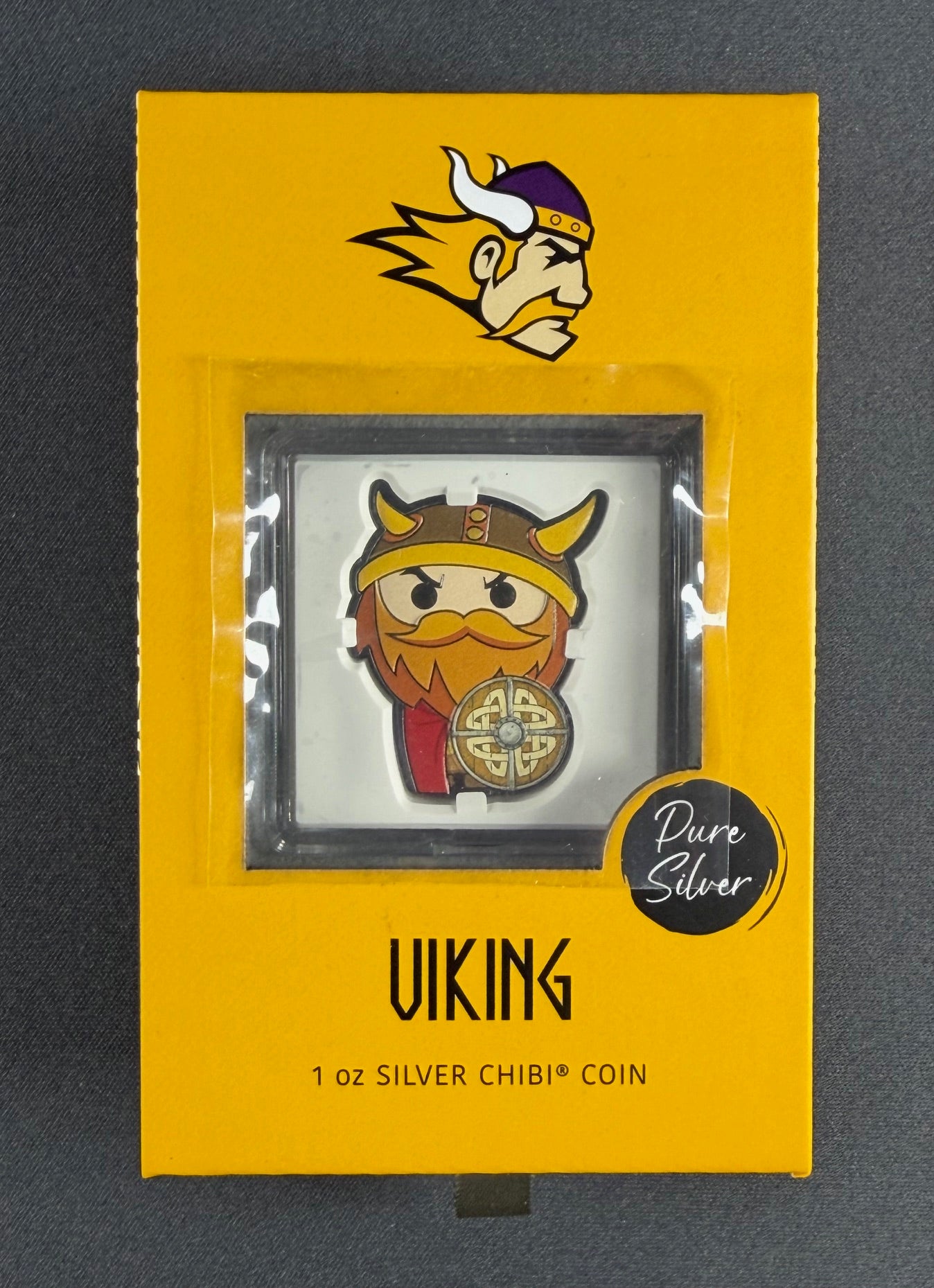 2022 Niue Viking – 1 oz .999 Fine Silver Chibi Coin – New Zealand Mint