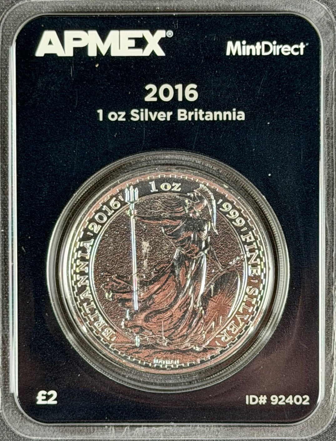 2016 Great Britain Britannia – 1 oz .999 Fine Silver – APMEX MintDirect®