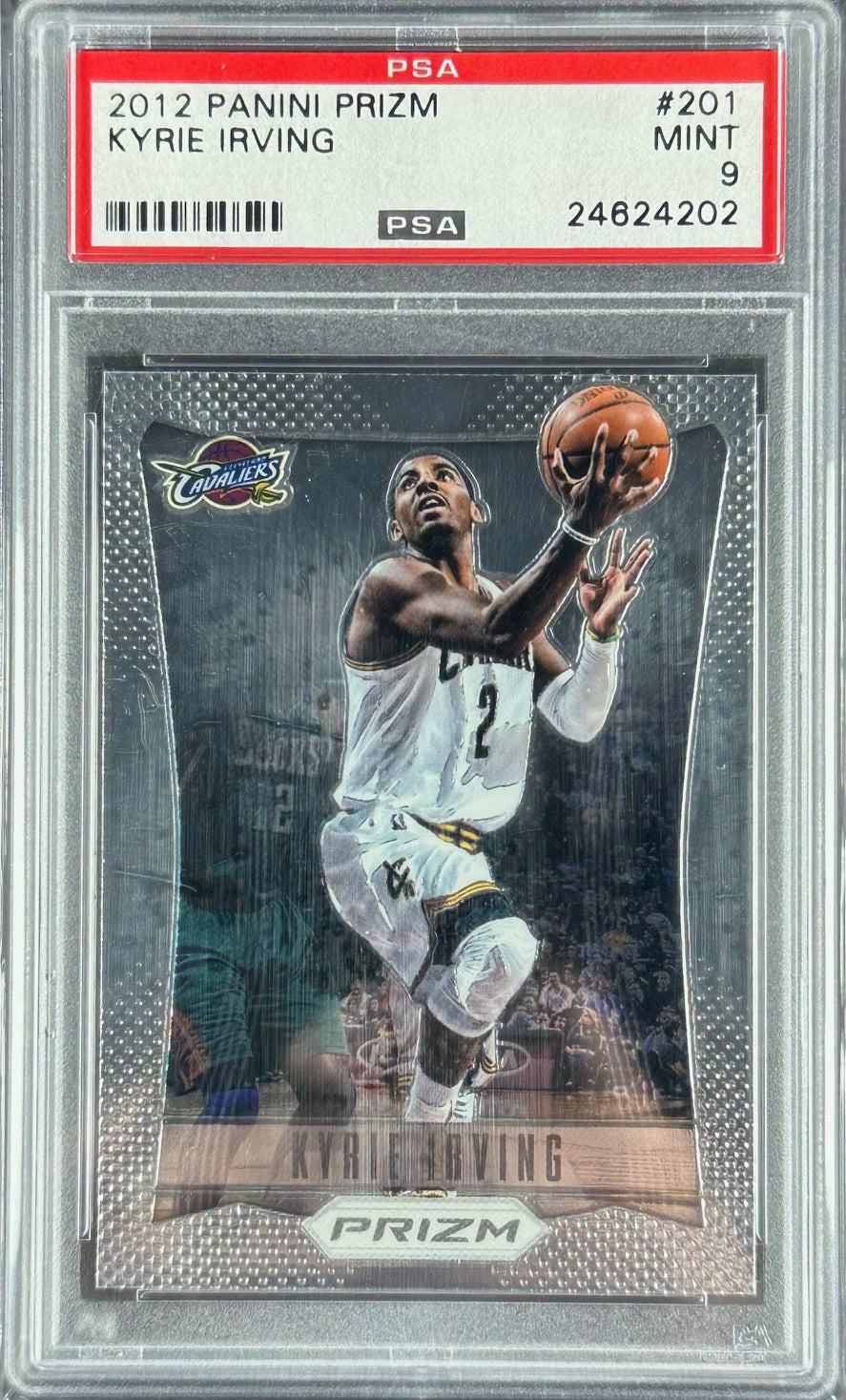 2012 Panini Prizm – Kyrie Irving #201 – PSA 9 (24624202)