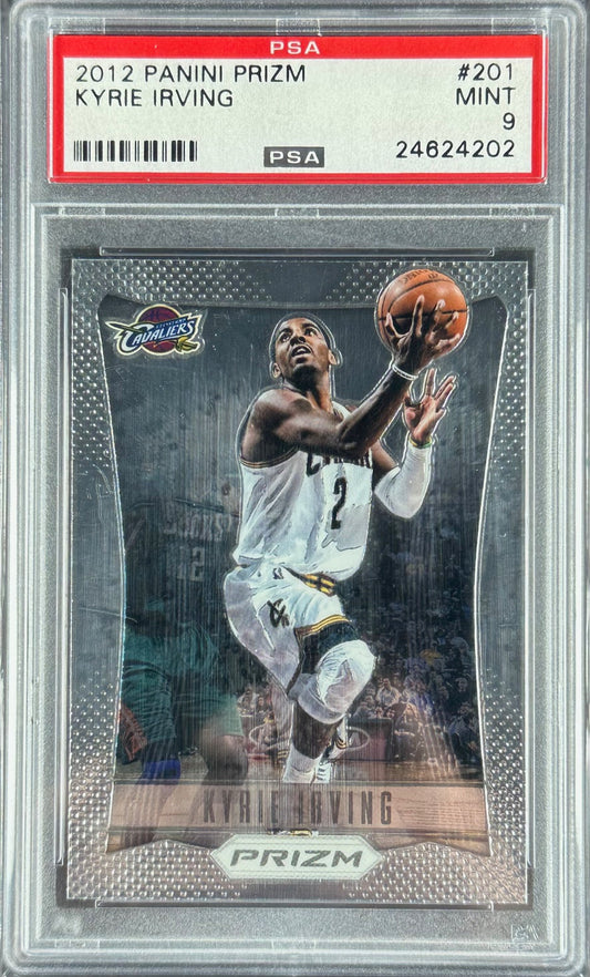 2012 Panini Prizm – Kyrie Irving #201 – PSA 9 (24624202)