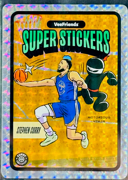 VeeFriends Super Stickers – Stephen Curry × Notorious Ninja – Curry Crossovers