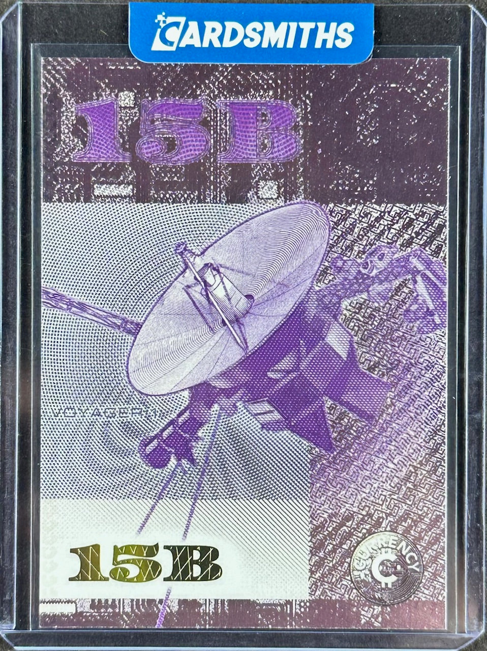 Cardsmiths Galactic Edition – 15B Voyager – Cold Foil Promo (Limited to 210 Copies)