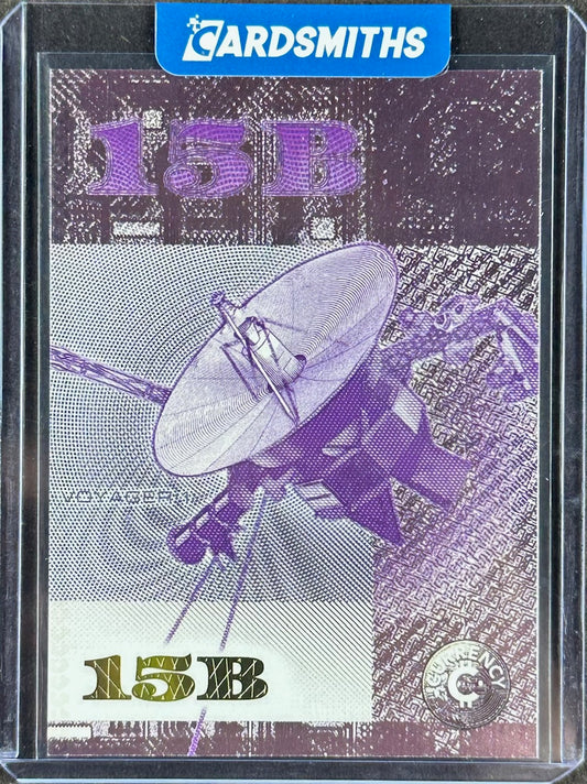 Cardsmiths Galactic Edition – 15B Voyager – Cold Foil Promo (Limited to 210 Copies)