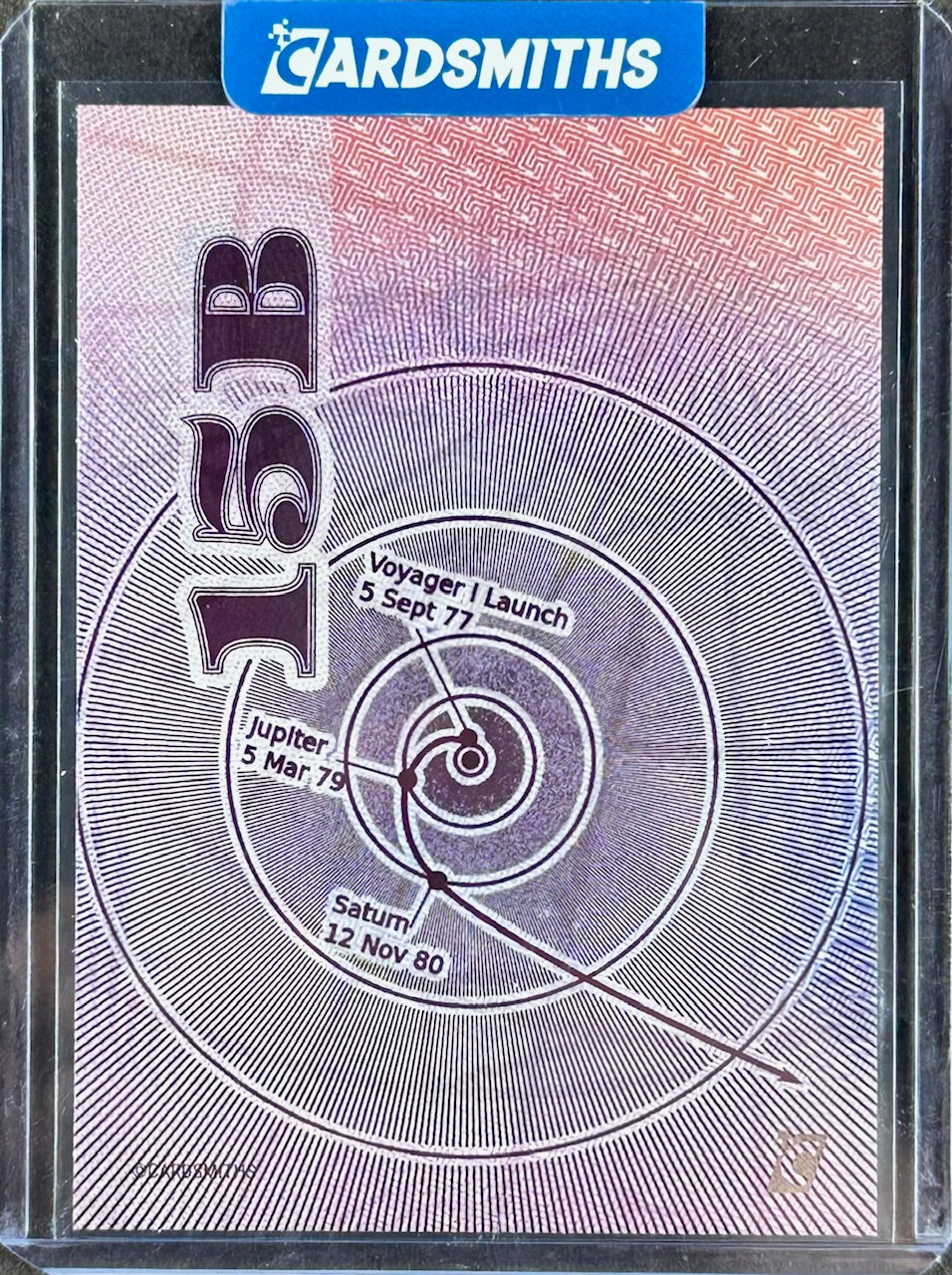 Cardsmiths Galactic Edition – 15B Voyager – Cold Foil Promo (Limited to 210 Copies)