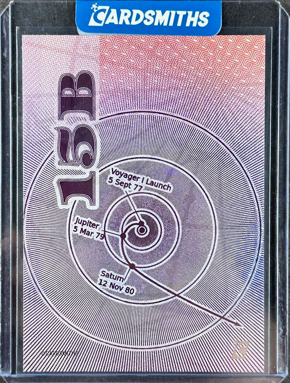 Cardsmiths Galactic Edition – 15B Voyager – Cold Foil Promo (Limited to 210 Copies)